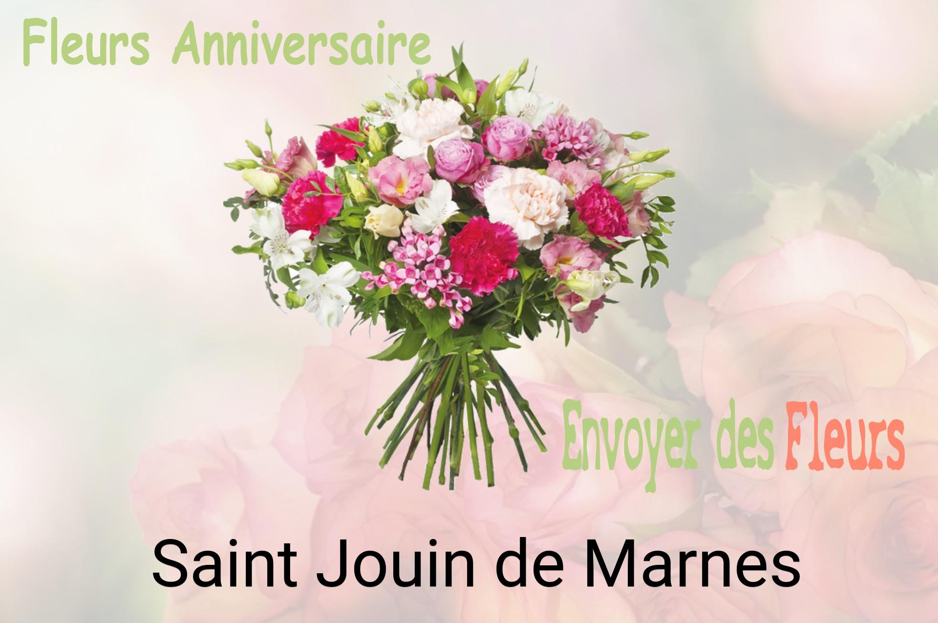 Bouquet de fleurs d’anniversaire livré à Saint-Jouin-de-Marnes